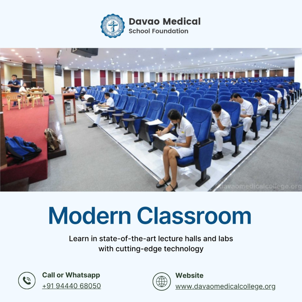 Davao Medical School Foundation Modern Classroom