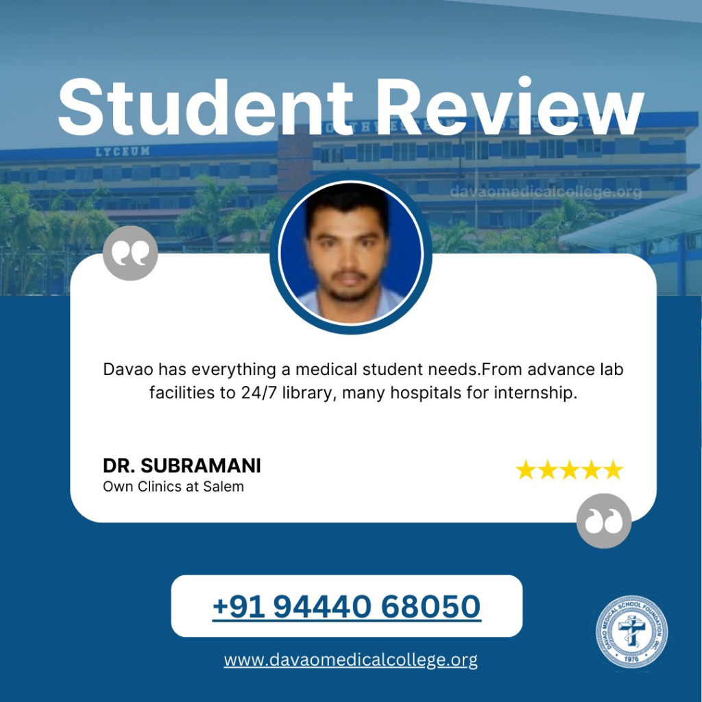 Davao Medical School Foundation Student's Review